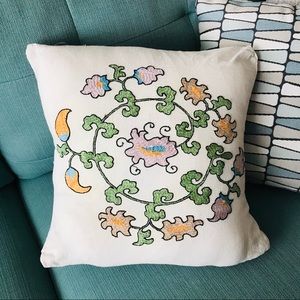 Handmade Floral Pillowcase